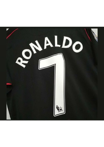 M.Unitedd Moskova 2008 Sezonu Cristiano Ronaldo Çocuk Forması 4'Lü Set (Black) fiyatları