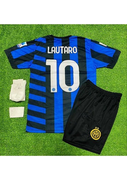 I.N.T.E.R 2024/25 Yeni Sezon Lautaro Martinez Çocuk Forması 4'Lü Set