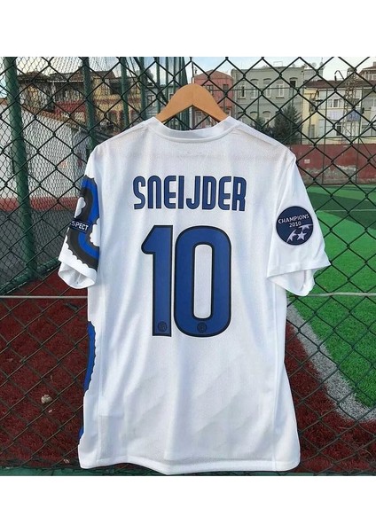 Inter 2010 Şampiyonlar Ligi Finali Dragon Desenli Wesley Sneijder Forması