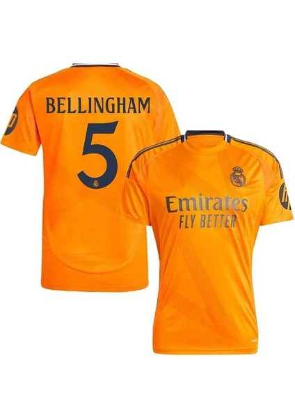 Jude Bellingham 2024/25 Sezonu Deplasman Forması (Orange)