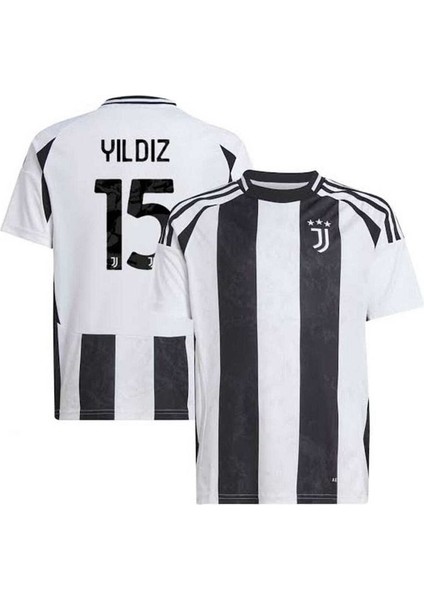 Juventus 2024/25 Sezonu Kenan Yıldız Iç Saha Forması (15)