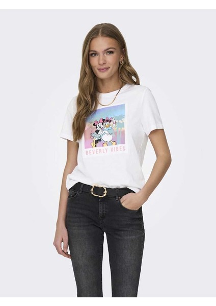 Dısney Lıfe Mınnıe Reg S/s Topbox Jrs Kadın T-Shirt