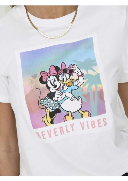 Dısney Lıfe Mınnıe Reg S/s Topbox Jrs Kadın T-Shirt modelleri