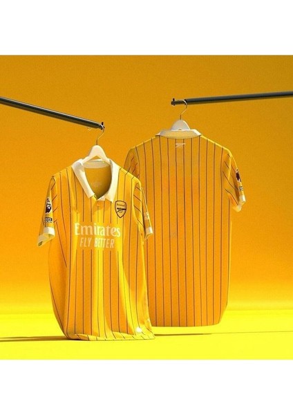 A.R.S.E.N.A.L 2024/25 Yeni Sezon Isimsiz Özel Konsept Forması (Yellow)