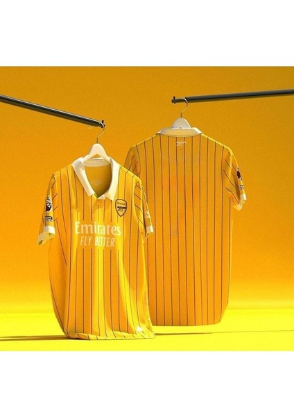 A.R.S.E.N.A.L 2024/25 Yeni Sezon Isimsiz Özel Konsept Forması (Yellow)
