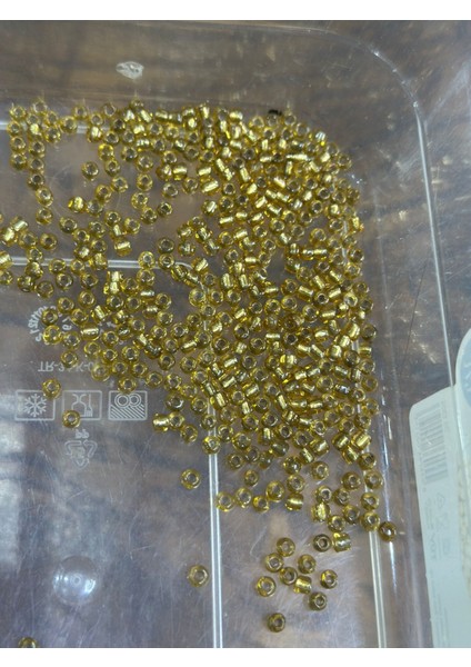 25 gr 4 mm Tombul Boncuk Oya Yazma Takı Boncuğu