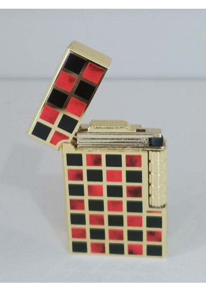 Tk Dupont Modelli Metal Çakmak Hediyelik Set