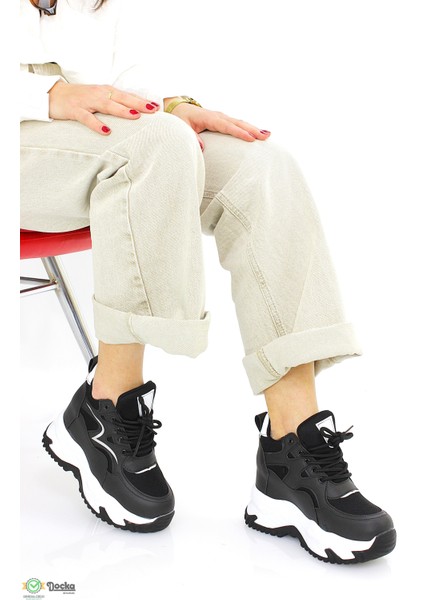 Kadın 10 cm Içten Gizli Dolgu Topuk Spor Ayakkabı FR5Y/SX15 fırsatları