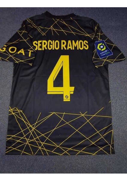 P.S.G 2023/24 Yeni Sezon Sergio Ramos Örümcek Desenli Alternatif Forması