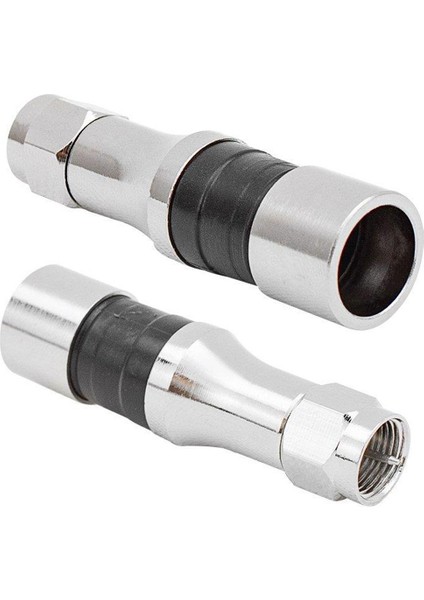 Erkek Sıkmalı RG11 F Konnektör Compressıon CTF111 Boğazlı Iğneli