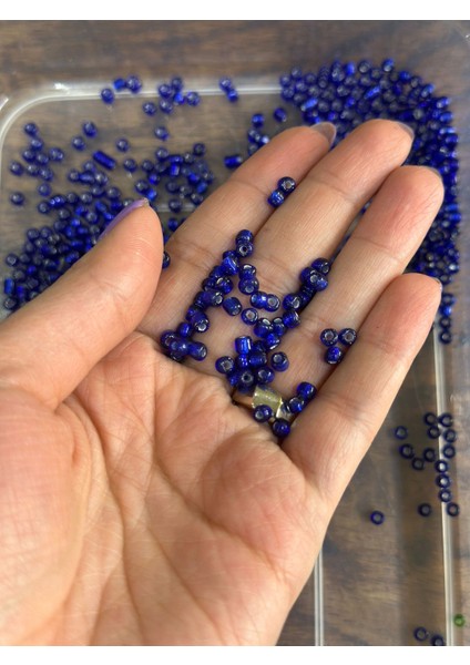 25 gr 4 mm Tombul Boncuk Oya Yazma Takı Boncuğu modelleri