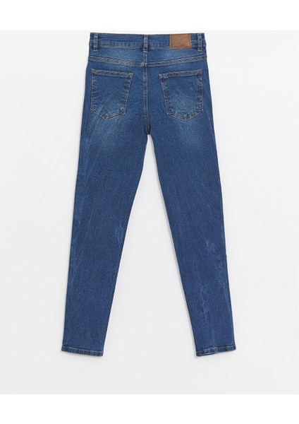 Beli Ayarlanabilir Lastikli Erkek Çocuk Jean Pantolon