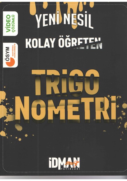 Idman Yayınları Yeni Nesil Kolay Öğreten Trigonometri fiyatları