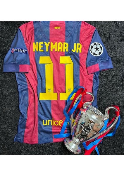 F.C B.A.R.C.E.L.O.N.A 2015 Şampiyonlar Ligi Finali Neymar Jr. Nostalji Forması