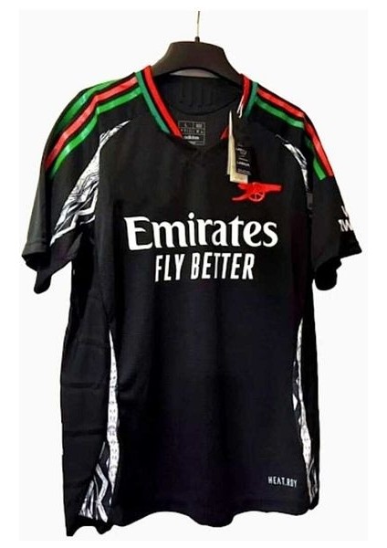 A.R.S.E.N.A.L 2024/25 Yeni Sezon Bukayo Saka Deplasman Forması (Black)