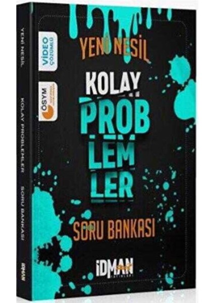 Idman Yayınları Kolay Problemler Soru Bankası