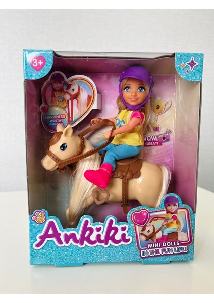 Kaliteli Ankiki Binici Bebek Model Atlı Bebek