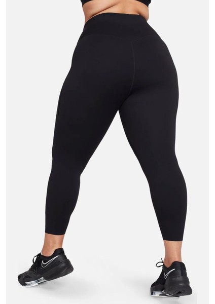 Universa Medium Support High Rise 7/8 Length Training (Plus Size) Tight Kadın 2 Cepli Antrenman Taytı Siyah fiyatları