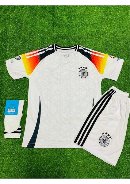 Almanya Euro 2024 Toni Kroos Iç Saha Çocuk Forması 3'Lü Set