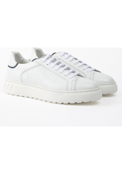 Malta Hakiki Deri Beyaz Soft Baskılı Eva Hazır Taban Sneaker fiyatları