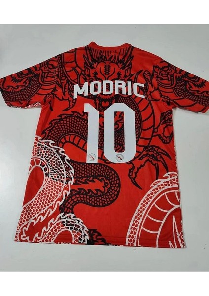 R.Madridd 2023/24 Yeni Sezon Luka Modrıc Özel Konsept Forması (Red)