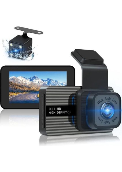 Ekranlı Ultra Geniş Açı Full Hd Araç Kamerası modelleri