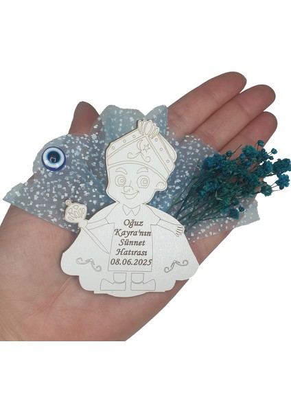 Bebek Mevlüt Sünnet Pelerin Model Tül ve Çiçek Süslü Magnet 25 Adet modelleri