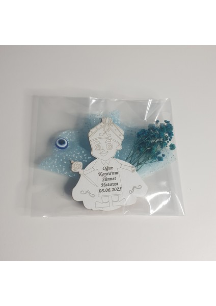 Bebek Mevlüt Sünnet Pelerin Model Tül ve Çiçek Süslü Magnet 25 Adet fırsatları