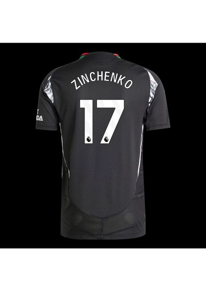A.R.S.E.N.A.L 2024/25 Yeni Sezon Oleksandr Zinchenko Deplasman Forması (Black)