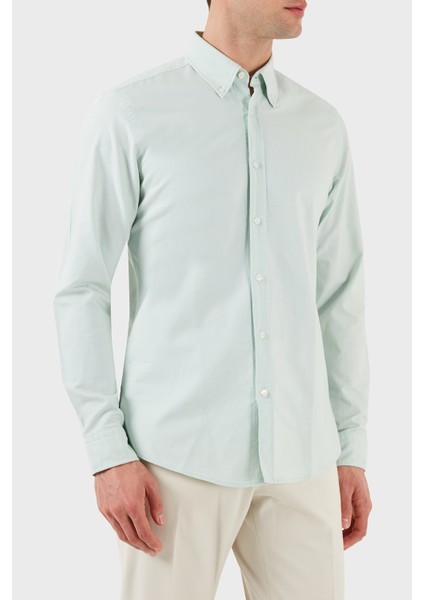 % 100 Pamuk Regular Fit Düğmeli Yaka Gömlek Erkek Gömlek 50489341 446 fırsatları