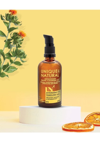Unique and Natural Antioksidan Yüz Temizleme Yağı indirimleri