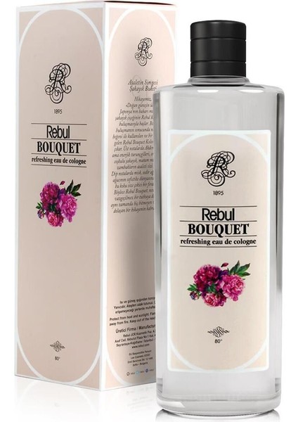 Bouquet Kolonya Cam Şişe 250 ml