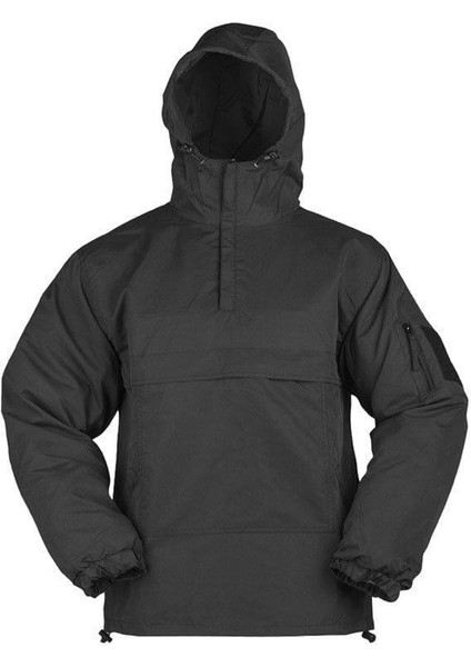 Anorak Combat Sıyah Kapsonlu Shırt