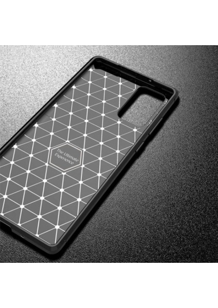 Samsung Galaxy Note 20 Karbon Desenli Negro Silikon Kılıf fiyatları