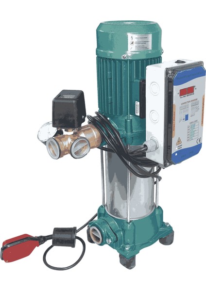 Varan HMC10x1 HID Paslanmaz Tek Pompalı Hidrofor 5 HP / 3.75 kW, Trifaze 380 V, 116 Mss, 8 m3/h