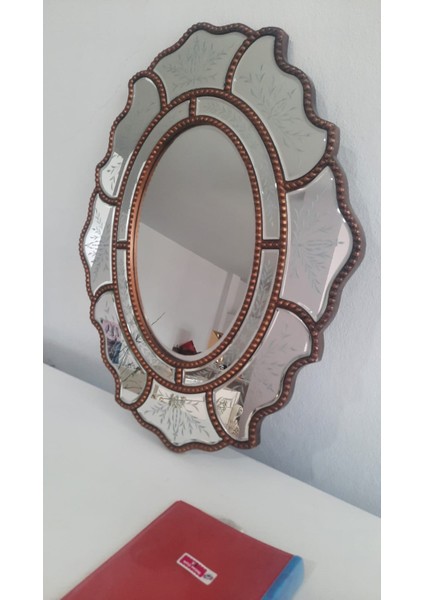 Bronz Çerçeveli Venedik Ayna