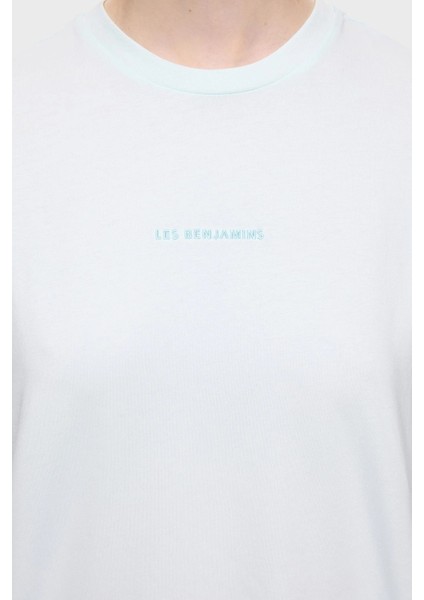 % 100 Pamuk Oversize Fit Bisiklet Yaka Logolu T Shirt Bayan T Shirt Lbnoosessfuts indirimleri