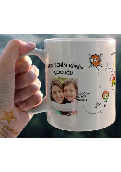Prens Karakter Temalı Beyaz Kupa Bardak - HMK-00117-05