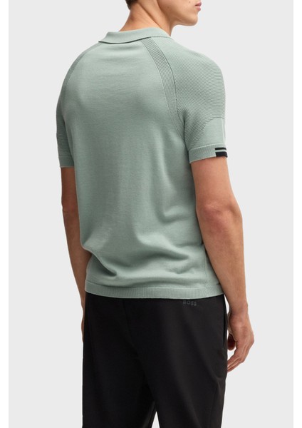 Pamuklu Slim Fit Yarım Fermuarlı Polo Yaka T Shirt Erkek Polo Yaka T Shirt 50537146 357 modelleri