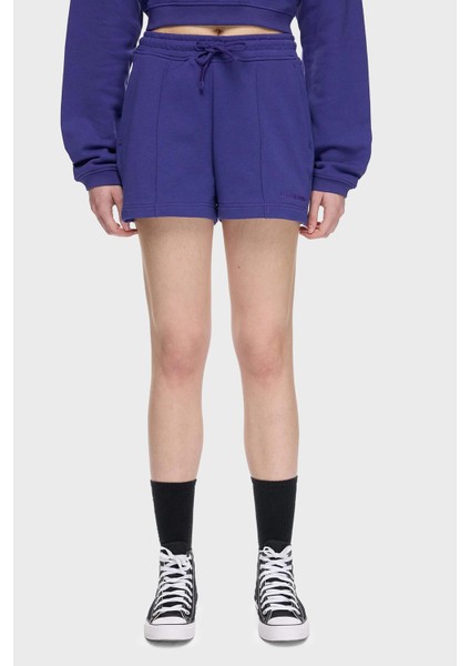 % 100 Pamuk Regular Fit Yüksek Bel Çimalı Short Bayan Short Lbnoosessfuso