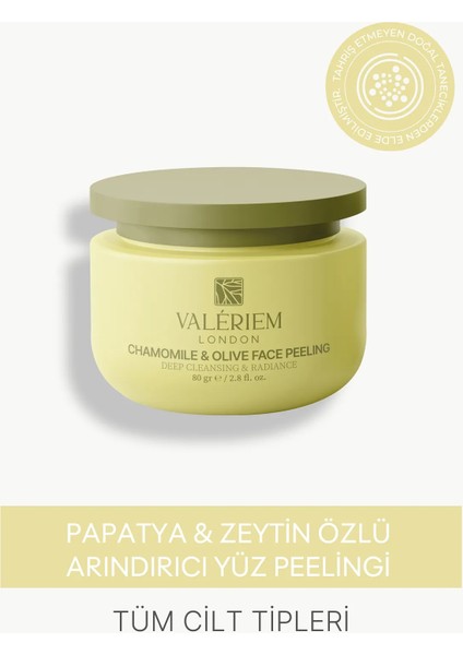 Papatya & Zeytin Özlü Arındırıcı Yüz Peelingi