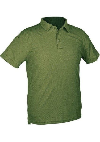 Quıck Dry Polo Yesıl T-Shırt