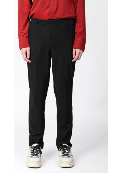 Isaora Streç Regular Fit Normal Bel Düz Paça Pantolon Erkek Pantolon ISR51090