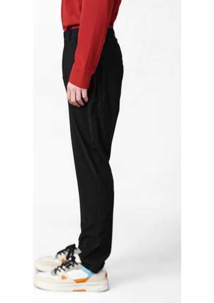 Isaora Streç Regular Fit Normal Bel Düz Paça Pantolon Erkek Pantolon ISR51090