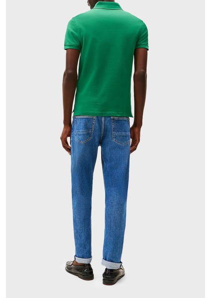 Streç Pamuklu Slim Fit Düğmeli Polo Yaka T Shirt Erkek Polo Yaka T Shirt MW0MW17771 L4F modelleri