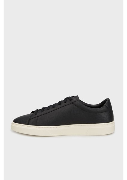 Logolu Deri Sneaker Ayakkabı Erkek Ayakkabı 50548716 002 modelleri