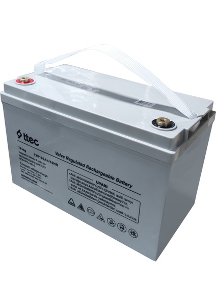 12 Volt 100 Amper Jel Solar Akü 2025 Üretimi 5 Adet