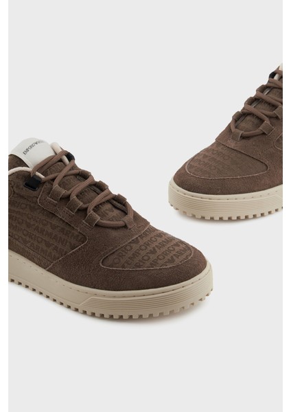 Jakarlı Süet Detaylı Sneaker Ayakkabı Erkek Ayakkabı X4X636 XR329 U570 fırsatları