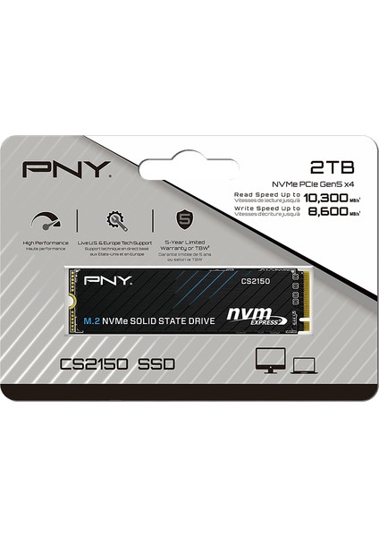 CS2150 2tb 10200/8500 Nvme Pcıe GEN5X4 M.2 SSD (M280CS2150-2TB-TB)