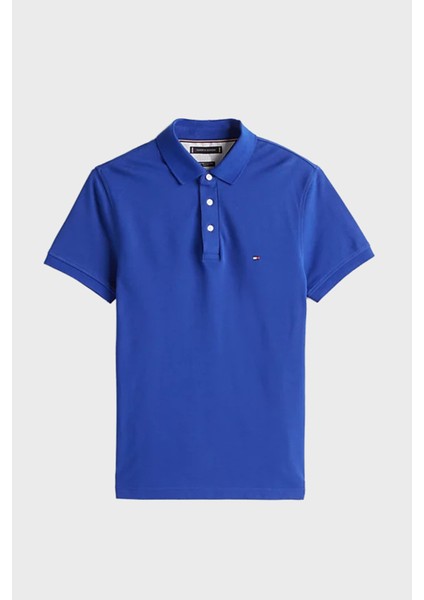 Streç Pamuklu Slim Fit Düğmeli Polo Yaka T Shirt Erkek Polo Yaka T Shirt MW0MW17771 D03 fırsatları